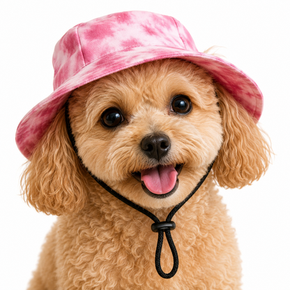 SunShade Paw Dog Bucket Hat